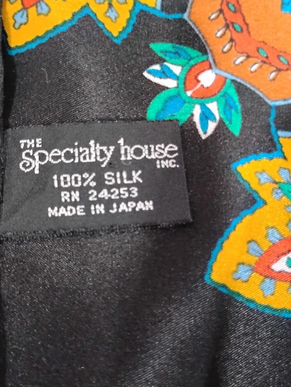 SPECIALTY HOUSE SILK SCARF